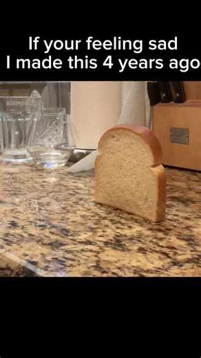 If your sad here’s a piece of bread falling #funny #wowverycool #memes #bread