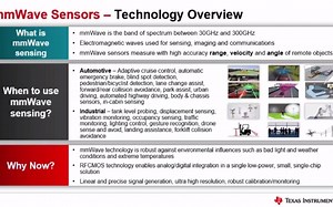 mmWave 77GHz 单芯片毫米波产品介绍