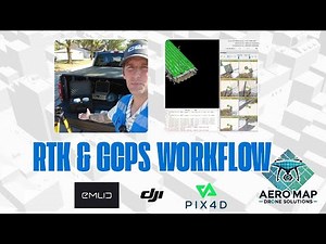 RTK & GCP Workflow in 15 Minutes | Mavic 3E + Emlid RS2+/RS3 + Pix4D + 3D Printed GCPs