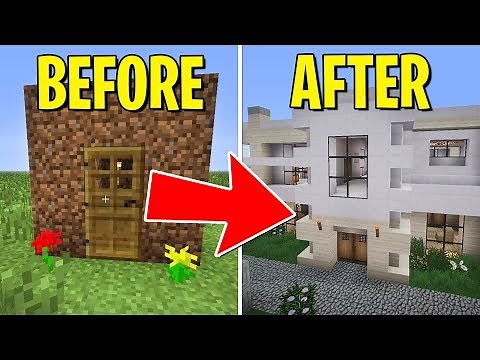 Renovating my HOUSE with SECRET ROOMS! (Minecraft)