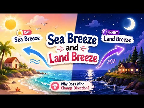 Sea Breeze | Land Breeze | Formation of Wind