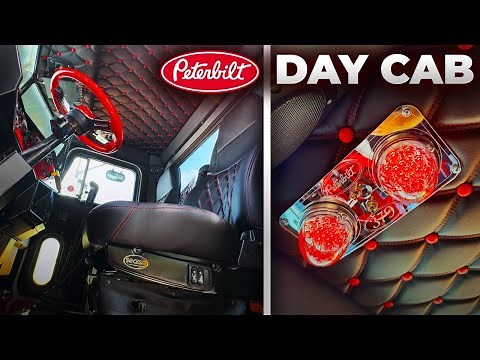 Inside Look Transforming a Peterbilt 379 Day Cab Interior