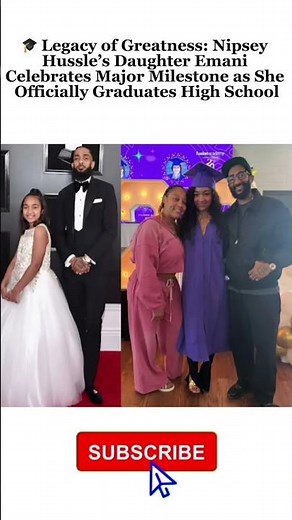 Nipsey Hussle’s Daughter Emani Graduates High School 🎓❤️ Proud Moment for the Marathon Legacy!