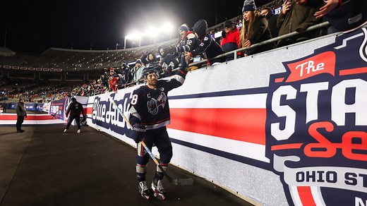 NHL Stadium Series provides an experience the Blue Jackets won't ever forget