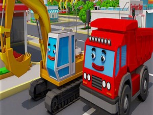Play Trucks and Digger Jigsaw | Free Online  Games. KidzSearch.com