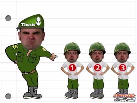 Thesis Sentence vs Topic Sentence