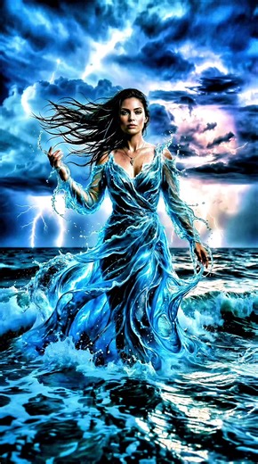Stunning 4K Live Wallpaper of Mermaids and Ocean Waves