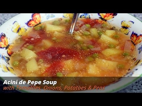 Acini de Pepe Italian Soup Recipe