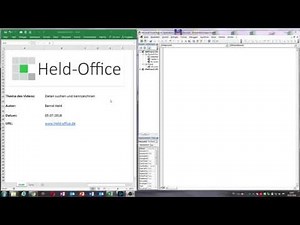 0032. Excel VBA: Daten in Tabelle suchen und kennzeichnen / Instr-Funktion