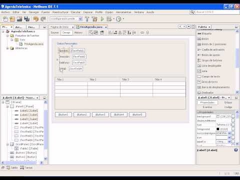 Agenda Telefónica con Java y MySQL No. 1