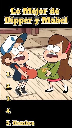 Los Mejores Momentos de Dipper y Mabel 😂
