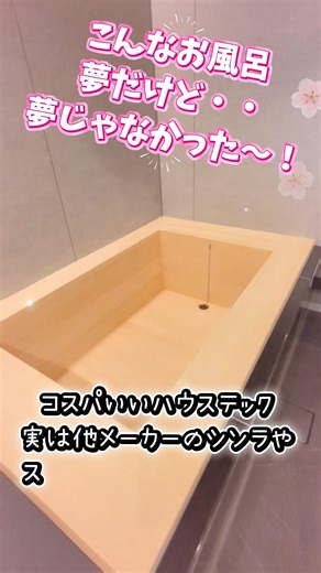 Housetec's Masatsuki bathtub, which offers great value for money for new construction and renovat...