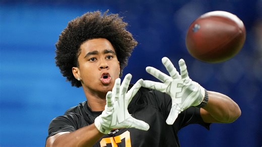 Makai Lemon was not the only USC Pro Day receiver on Les Snead's radar