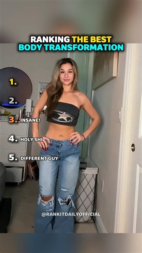Ranking the craziest body transformations… number 1 doesn’t look real 🤯