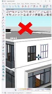 How to use 1001bit tools plugin to create typical windows in SketchUp?! #nicetower #sketchup