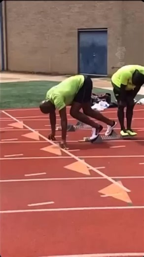 The training lab on Instagram: "Asafa powell block start."