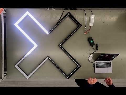 Generating pixel controlled LED scenes with DiGidot and Madmapper