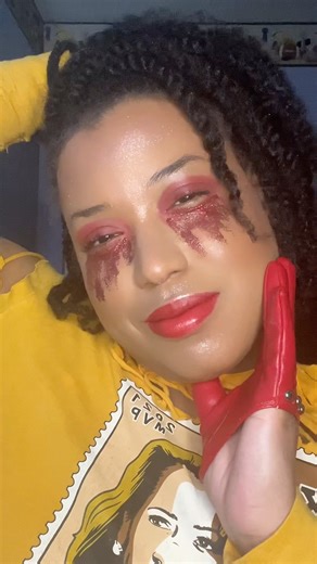 Asuka makeup glam #makeuptutorial #makeupartist #makeup #wwe #asuka #creativemakeup @W‪@WWE‬