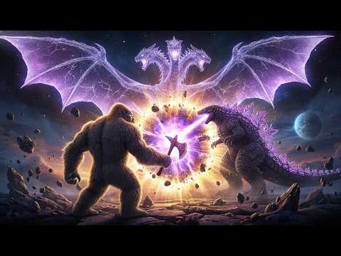 King Kong vs Godzilla: Kong's Axe Disperses Atomic Breath into Circle of Destruction