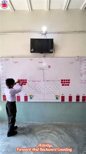 “Learning forward and backward counting with joy and confidence!” #CountingSkills #ForwardAndBackward #SmartLearning #PSAians