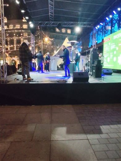 NOVOGODISNJI PROGRAM NA TRGU REPUBLIKE#vlogzilla #xyzcba #fypシ゚