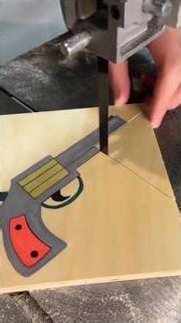 Wooden Pistol Carving | Handmade Wooden Pistol #art #pistol #woodwork #3dprinting #woodcarving