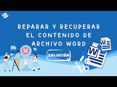 WORD detectó un error al intentar ABRIR el archivo | 🛠COMO REPARAR ARCHIVOS WORD DAÑADOS 2024