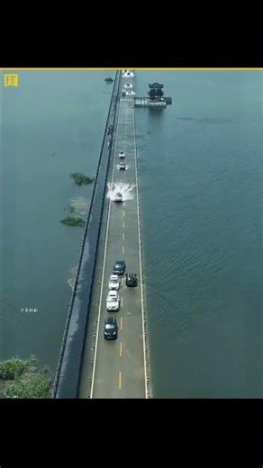 This road goes under water 😮 Passage du gois #shorts