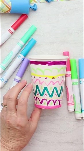 DIY Marshmallow Shooter in MINUTES! 🩵 #diy #activity