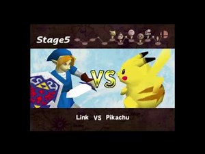 Super Smash Bros. 64 Link Very Hard Mode (No Continues) (5 Stocks)