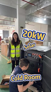 14K views · 203 reactions | 20kw solar system work with 40kwh lithium battery , can supply power to a cold room #solarsystem #offgridsolar #solarpanel #solarenergy #solarpowersystem #solar #lihtiumbattery #solarpanelfactory #offgrid | Mars Solar Power System Manufacturer | Facebook