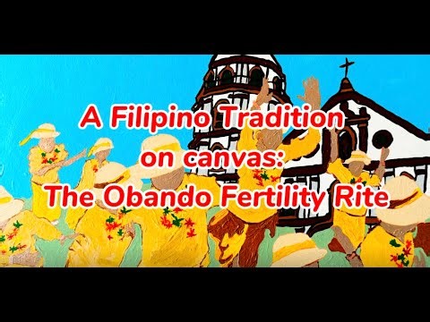 Painting the Obando Fertility Rite (Part Three) with Lofi Music