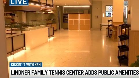 Lindner Family Tennis Center adds public amenities | Haystack News