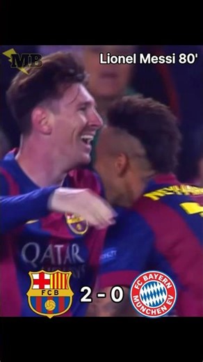 Barcelona Bayern Munich 2015 🔥