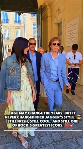 Mick Jagger Still Has That Timeless Cool 😎🔥 #MickJagger #RollingStones #RockLegend #UNSEEN99 #shorts