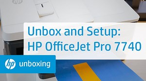 Hp Officejet Pro 7740 Scan To Network Folder