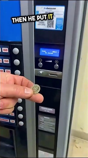 This Simple Trick Fooled the Vending Machine #shorts #vendingmachine