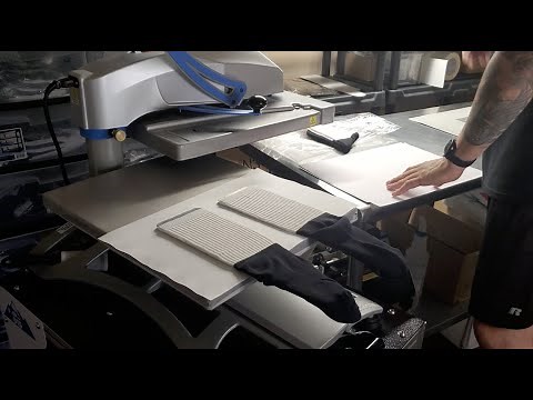 How to Sublimate Athletic Socks Tutorial by a customer of Silky Socks- Julian of Digiwerx