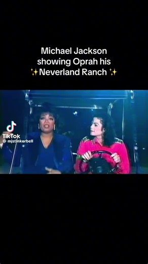 Michael Jackson giving Oprah a tour of Neverland#fyp #neverland #michaeljackson