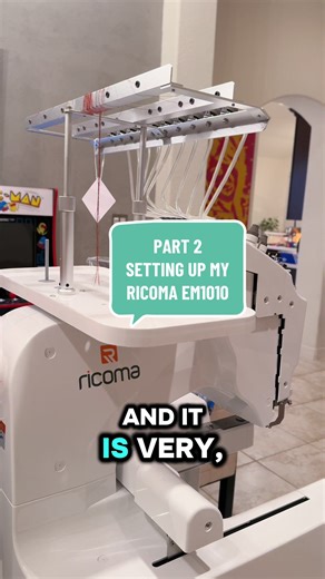 Setting Up My Ricoma EM1010: A 4-Hour Journey