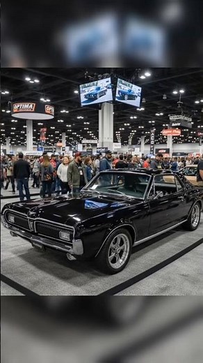 🏁Black Beauty! The Ultimate 1968 Mercury Cougar XR-7 Restoration | Car Show Stunner