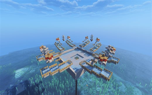 Minecraft Schematic Easy Iron Farm Survival by Courone | abfielder.com
