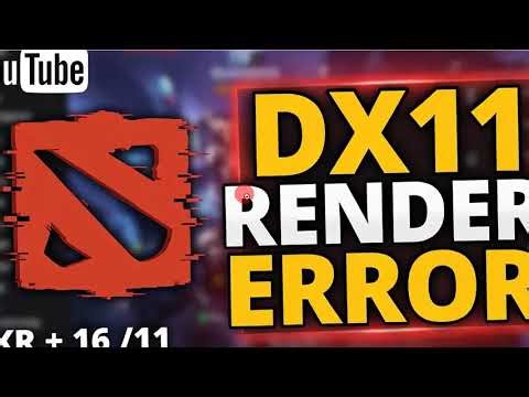 How to Fix Dota 2 Failed to Create DX11 Render Device Error