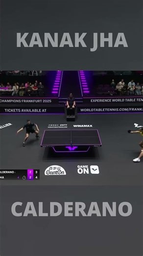 🏓Americas Clash 1 - Calderano Vs. Kanak #shorts #pongbot #novaspro