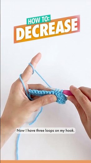 How to Crochet 🧶: Decrease (DEC) for Beginners - Easy Amigurumi Tutorial