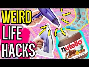 WEIRD LIFE HACKS You NEED To Know! ROOM DECOR Edition!!!