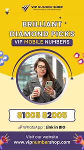 Brilliant Diamond Picks VIP and Numerology Mobile Numbers! . Grab it Now or Regret it Later! Hurry Up! WhatsApp: 70091-70092 https://wa.link/xo047q . For More Information, Visit our Website: https://www.vipnumbershop.com/ . . . . #vipnumbershop #vipnumbers #premiumnumber #specialvipnumbers #numerologynumbers #fancymobilenumbers #luckynumbers #stylishnumbers #luxurymobilenumbers #vipfancynumbers [ VIP Mobile Numbers , VIP Fancy Numbers , Special 786 Numbers , Premium Numbers , Fancy Mobile Number