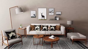 Bear Throw Pillow Covers 24"x24" Set of 2 Soft Western Jungle Wildlife Animal Cushion Covers for for Couch Sofa Bedroom Car Rustic Cabin Country Nature Leaves Moon Tree Outdoor Pillow Covers, Black