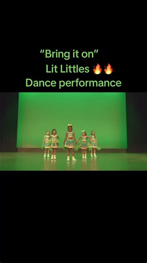 One of the highlights of our dance showcase was our amazing Lit Littles 🔥🔥🔥🔥 they nailed the choreography and their energy was amazing!!! 💚💚💚💚💚 #fyp #bringiton #dance #danceperformance #kidsoftiktok #kiddancer #choreography #trending #viral #iconicmovies