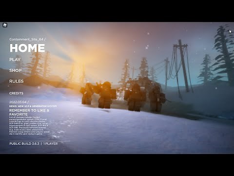 All Alarms In SCP: Site Roleplay (updated)